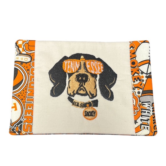 Hand Crafted Other - 3 TN Vols Mug Rugs with Smokey embroidery